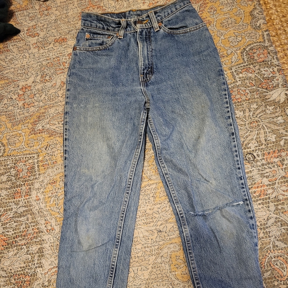 vintage levi mid wash